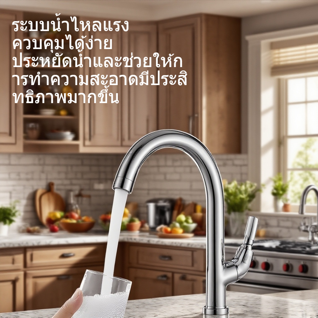 ติดตั้งก๊อกน้ำสแตนเลสง่าย ๆ