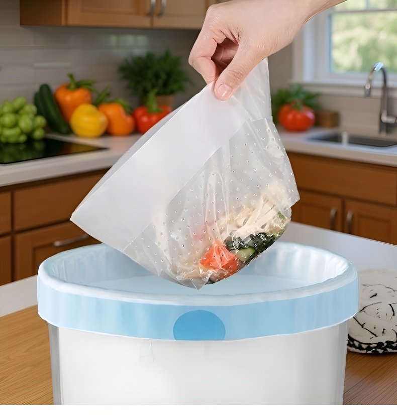 간편하게 쓰레기 버릴 수 있는 자립형 봉투