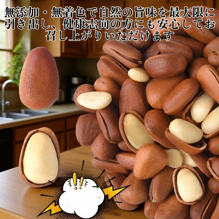 収穫したての大粒北東部産松の実