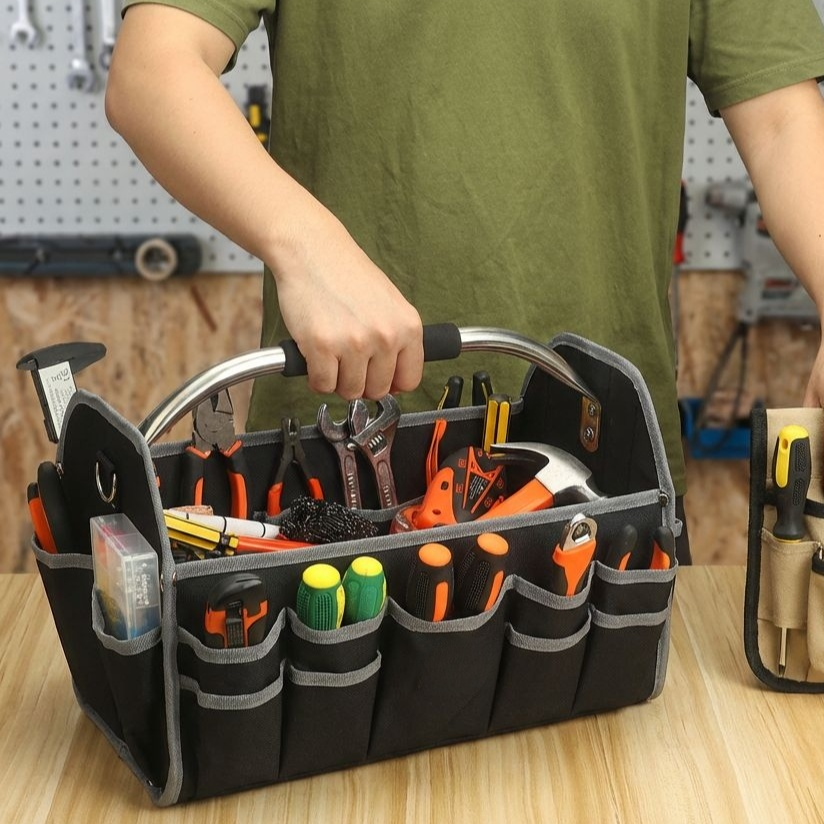 手持ち式の多機能ハードウェアツール収納バッグ