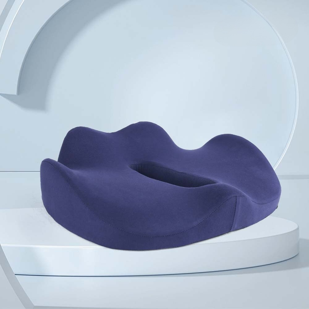 Comfortable anti slip memory cotton cushion for home use