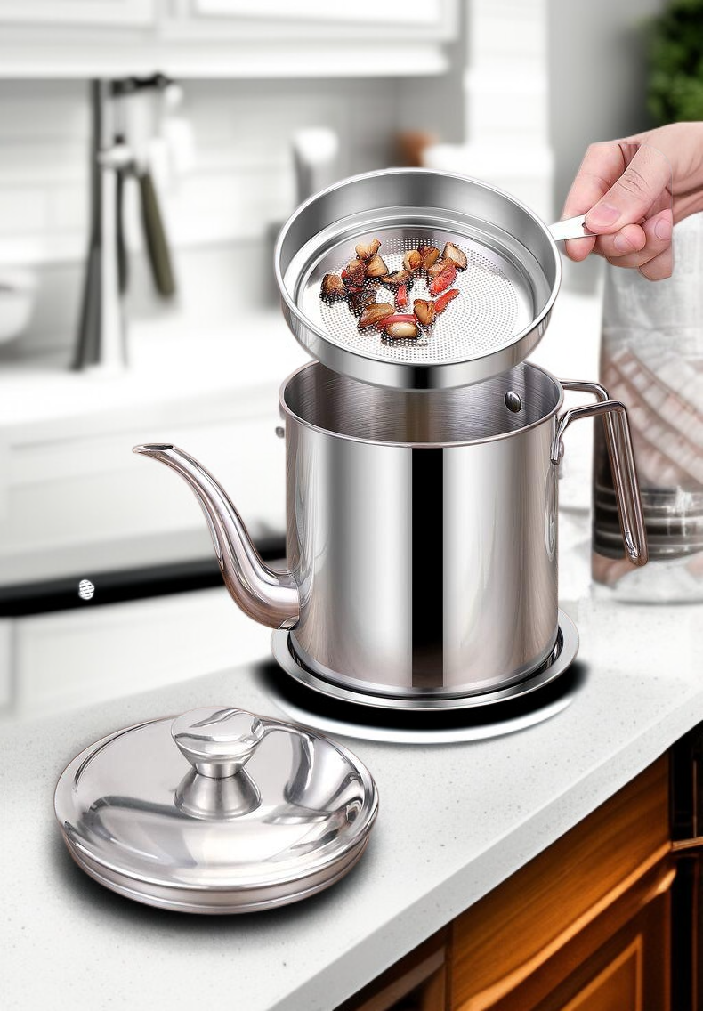 Commercial-grade oil storage solution with large volume