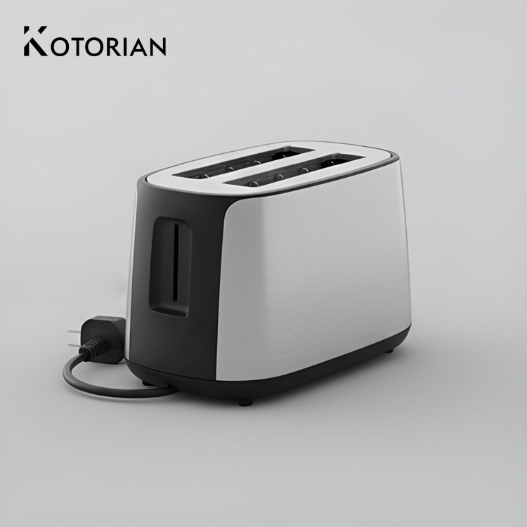 Elektrický toustovač s nepřilnavým povrchem