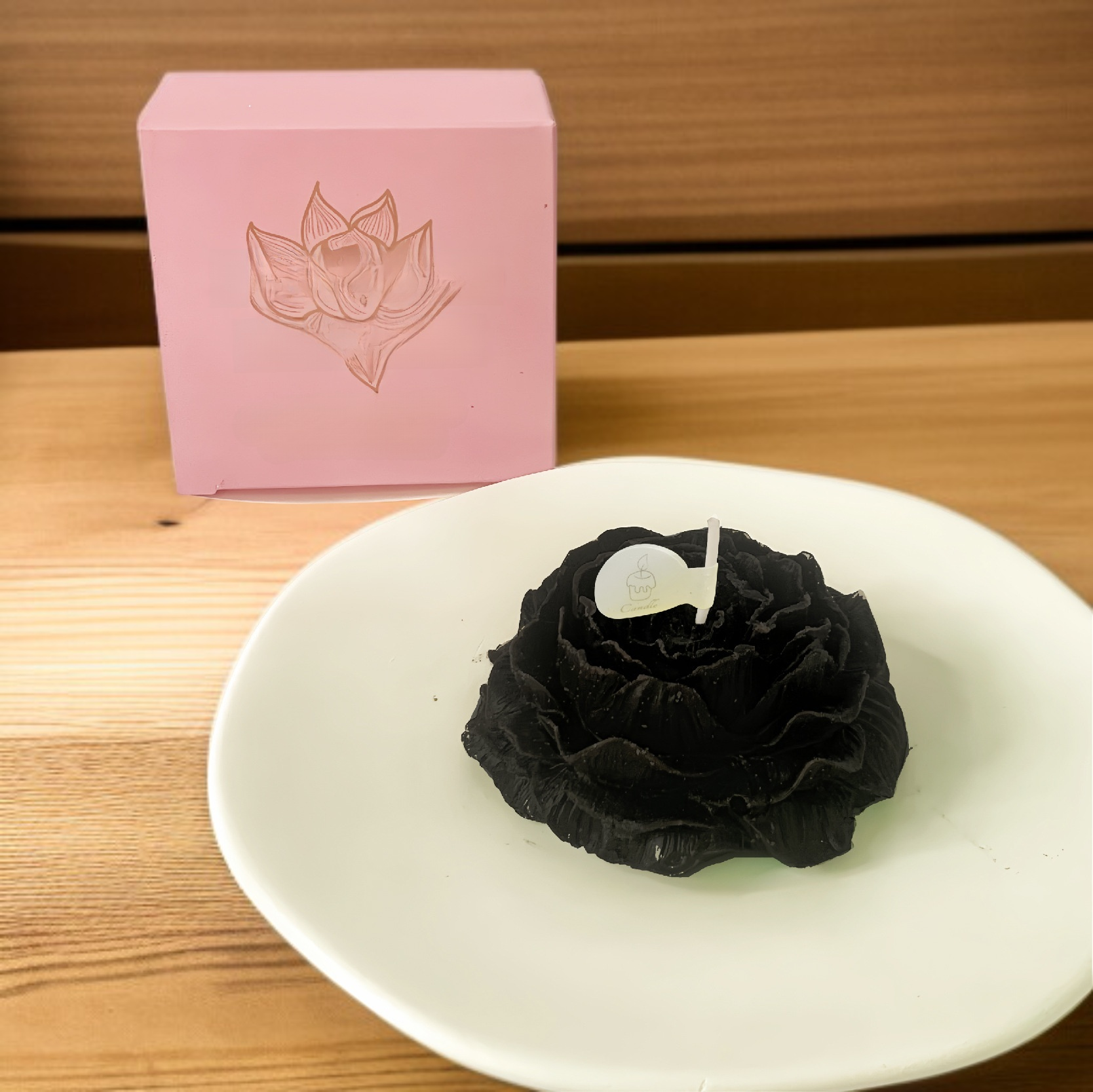 선물용 플라워 향초