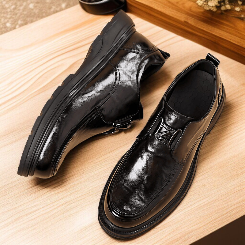 통기성 남성화 소가죽 소프트키높이 비즈니스 캐주얼화 정장화 방취 통기성 남성화