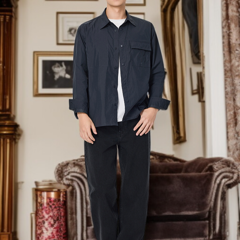 男士百搭薄外套日常造型