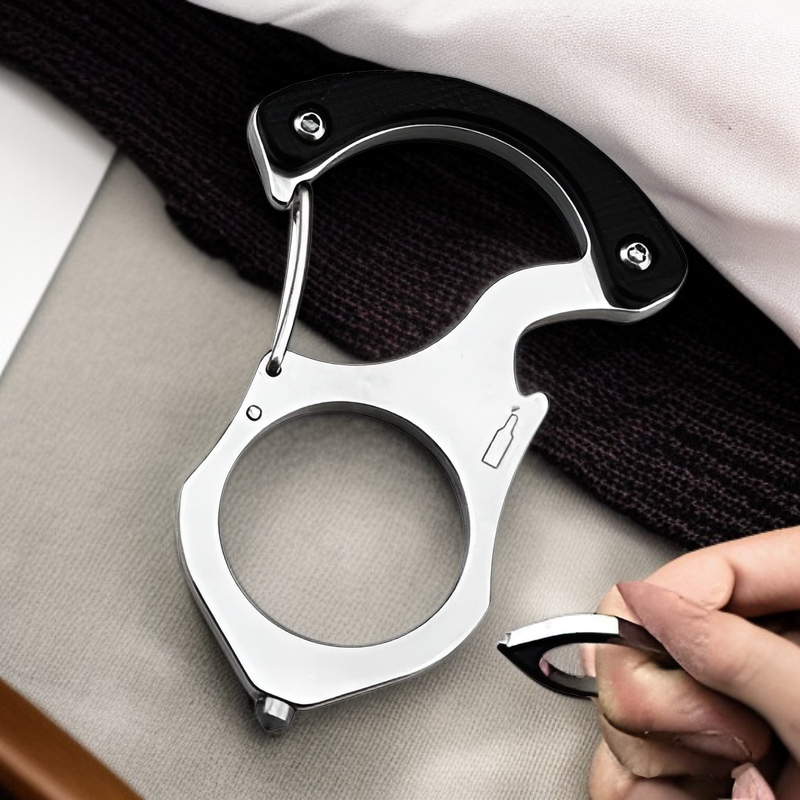 Multifunktionaler Selbstverteidigungs-Einzelring Schlüsselanhänger Fensterbrecher