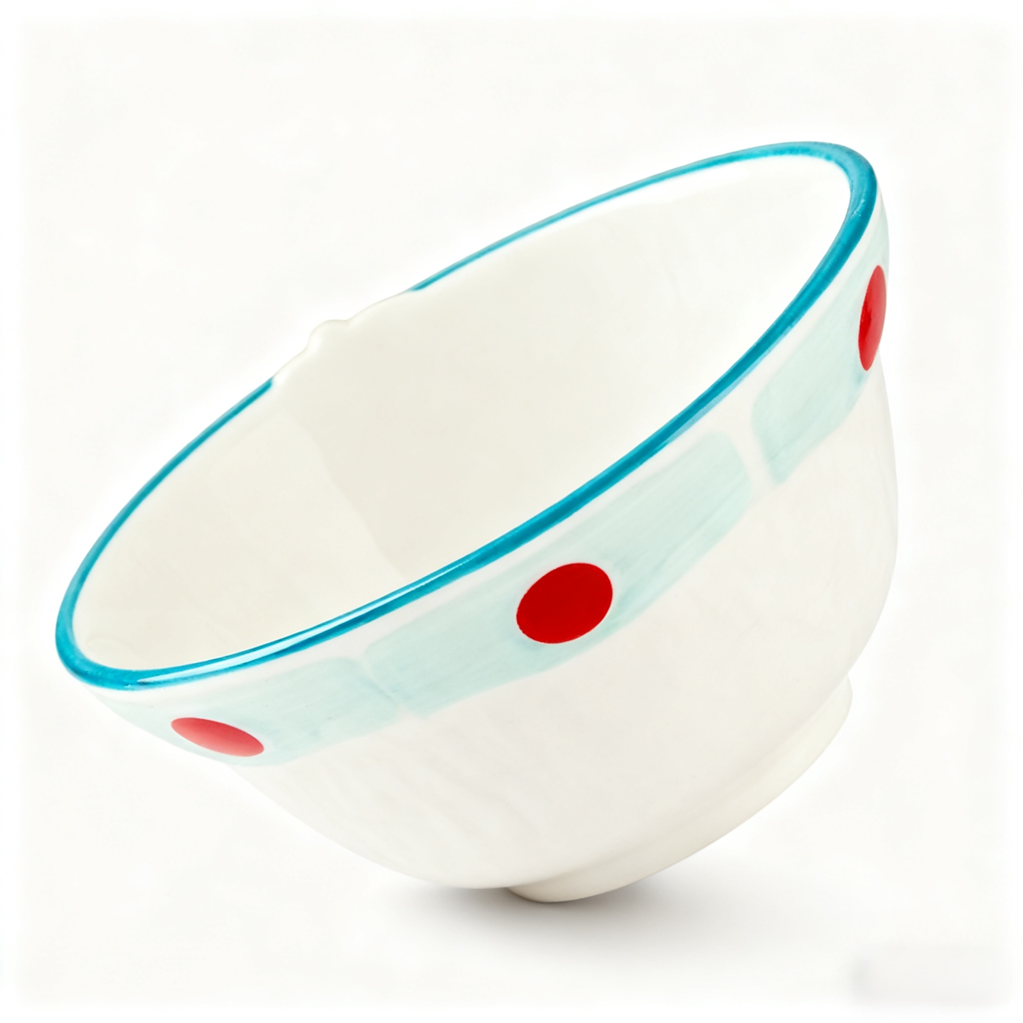 手作り陶器のご飯茶碗・ナチュラルな色合い