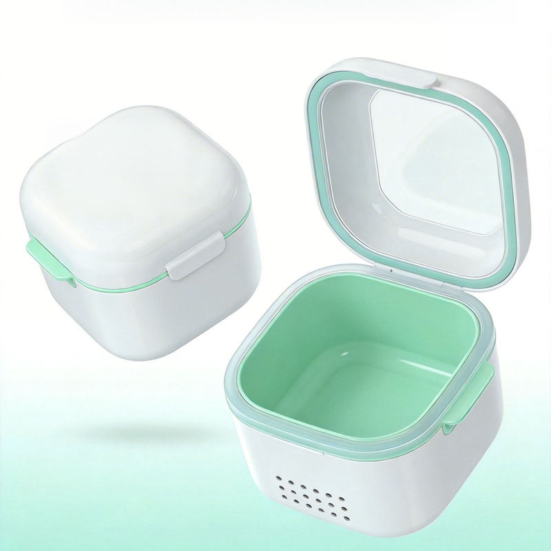 Travel Aligner Case Portable Retainer Storage Box Orthodontic Container