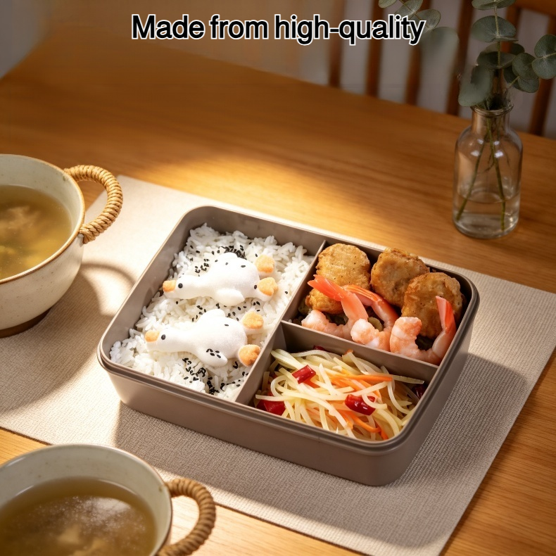 Microwaveable compartmentalized lunch boxes