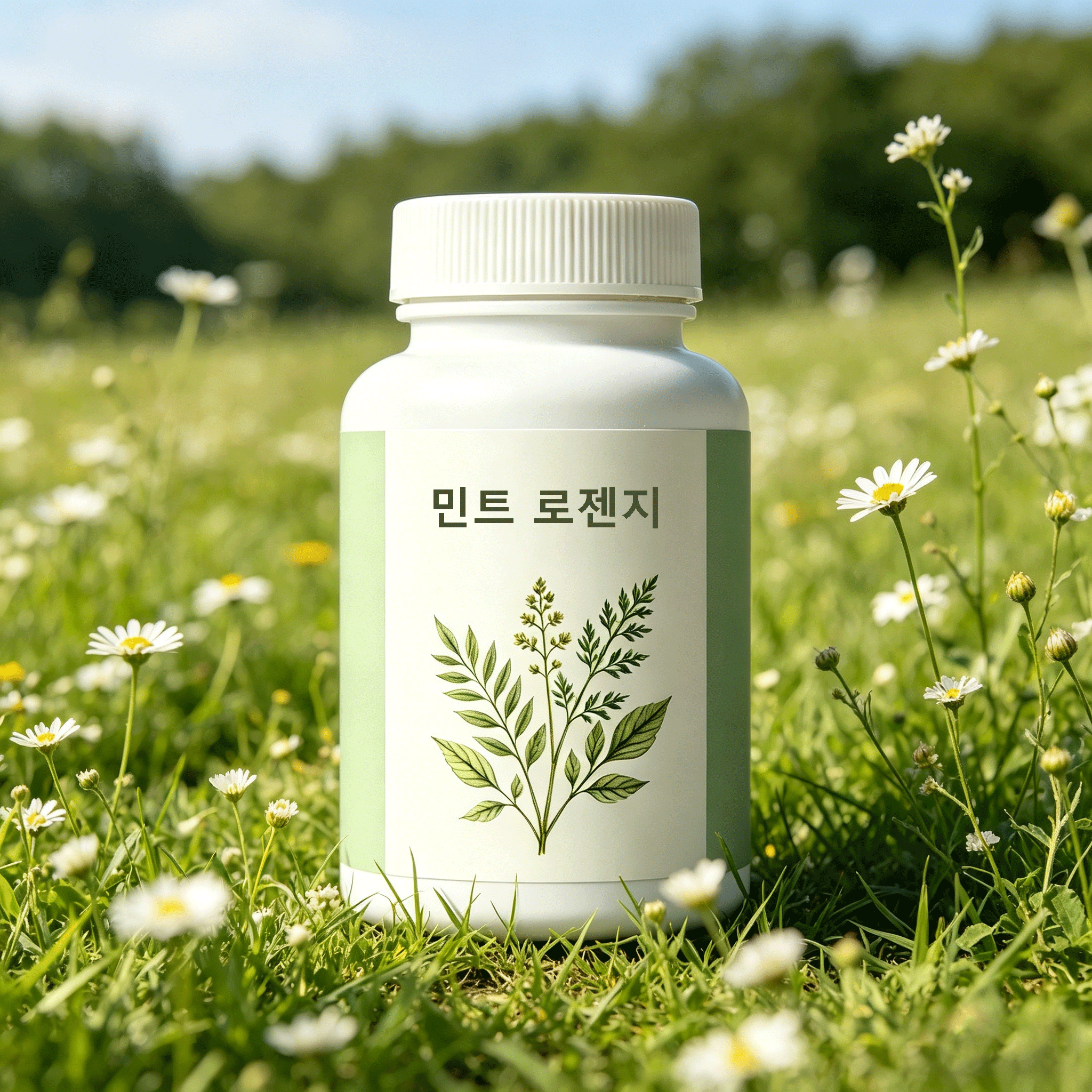 상쾌한 민트 캔디