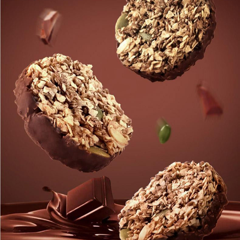 Schoko-Nuss-Hafer-Crunch