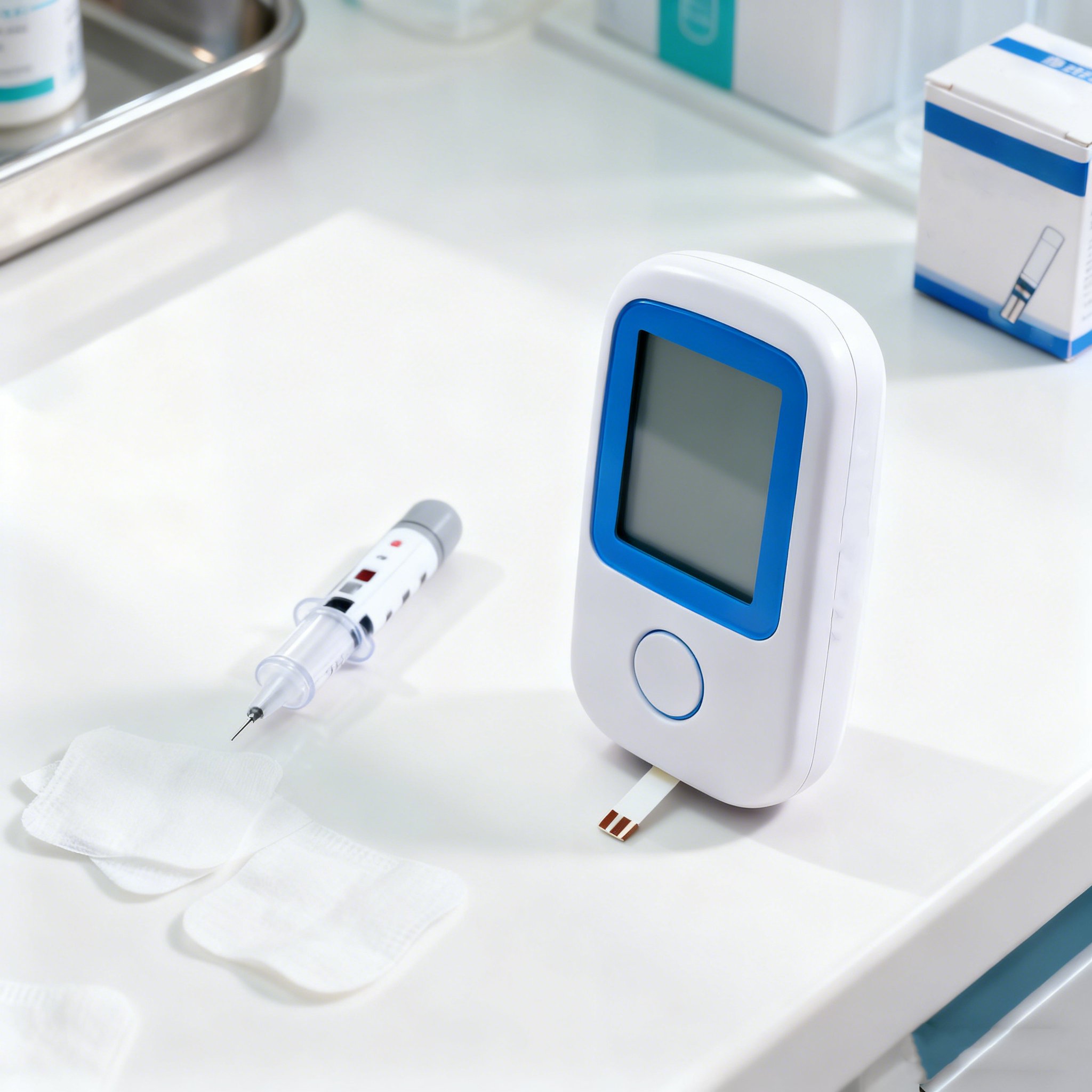 의료용 혈당 검사기 제품 사진