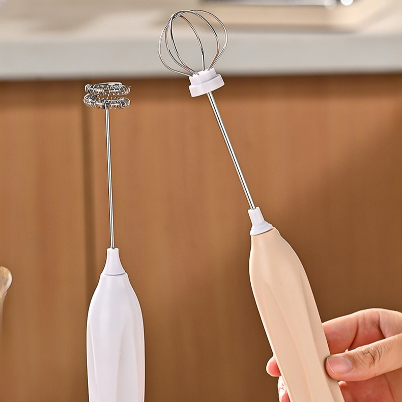 Electric Milk Frother and Egg Beater Handheld Mixer 