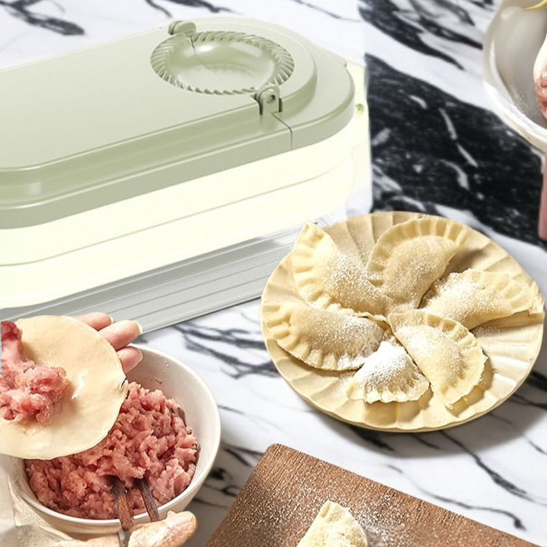 初心者でも簡単に使える餃子包み器