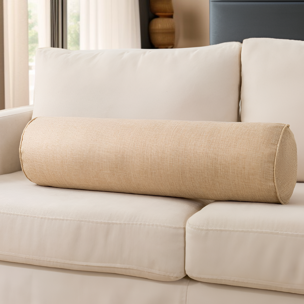 Oreiller rond multifonction pour yoga