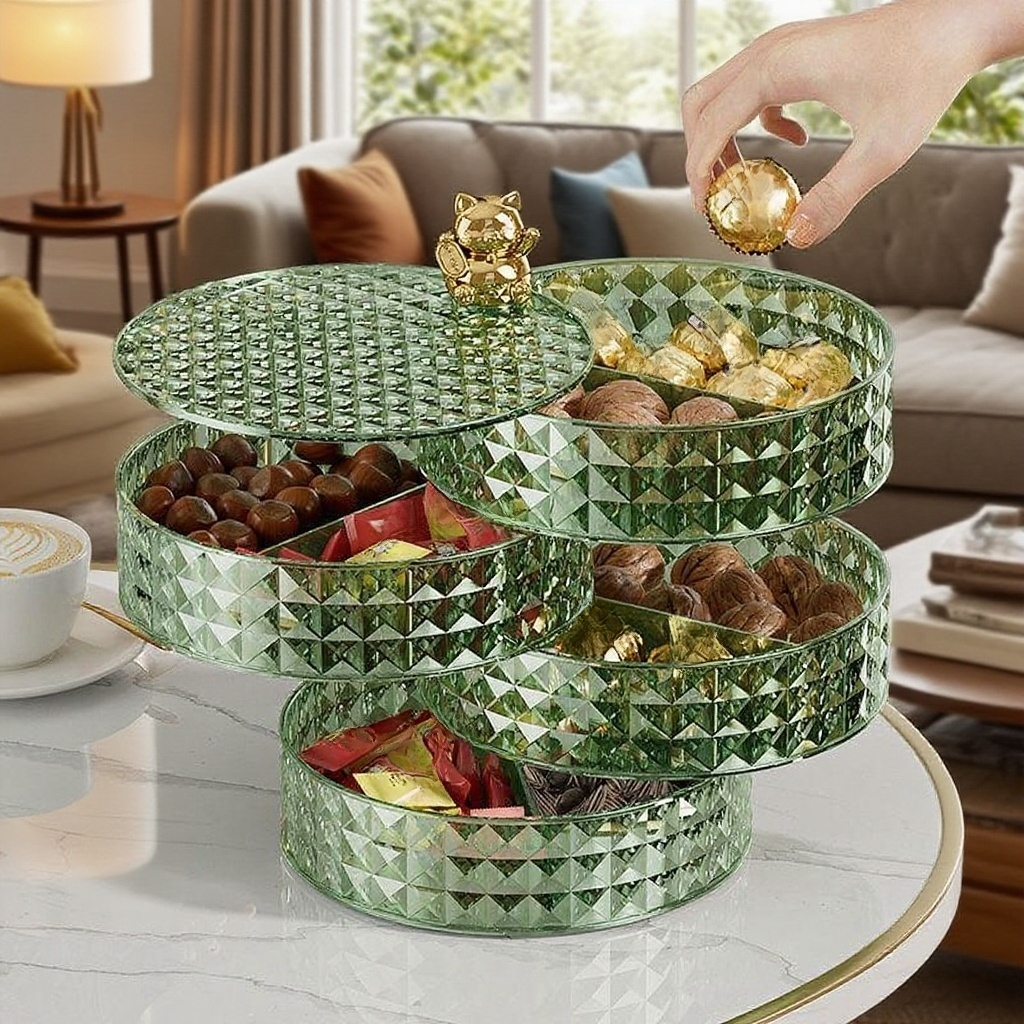 果盤實用多層分類收納