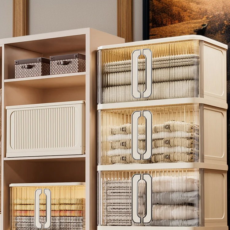 Moderner faltbarer Kleiderschrank mit viel Stauraum