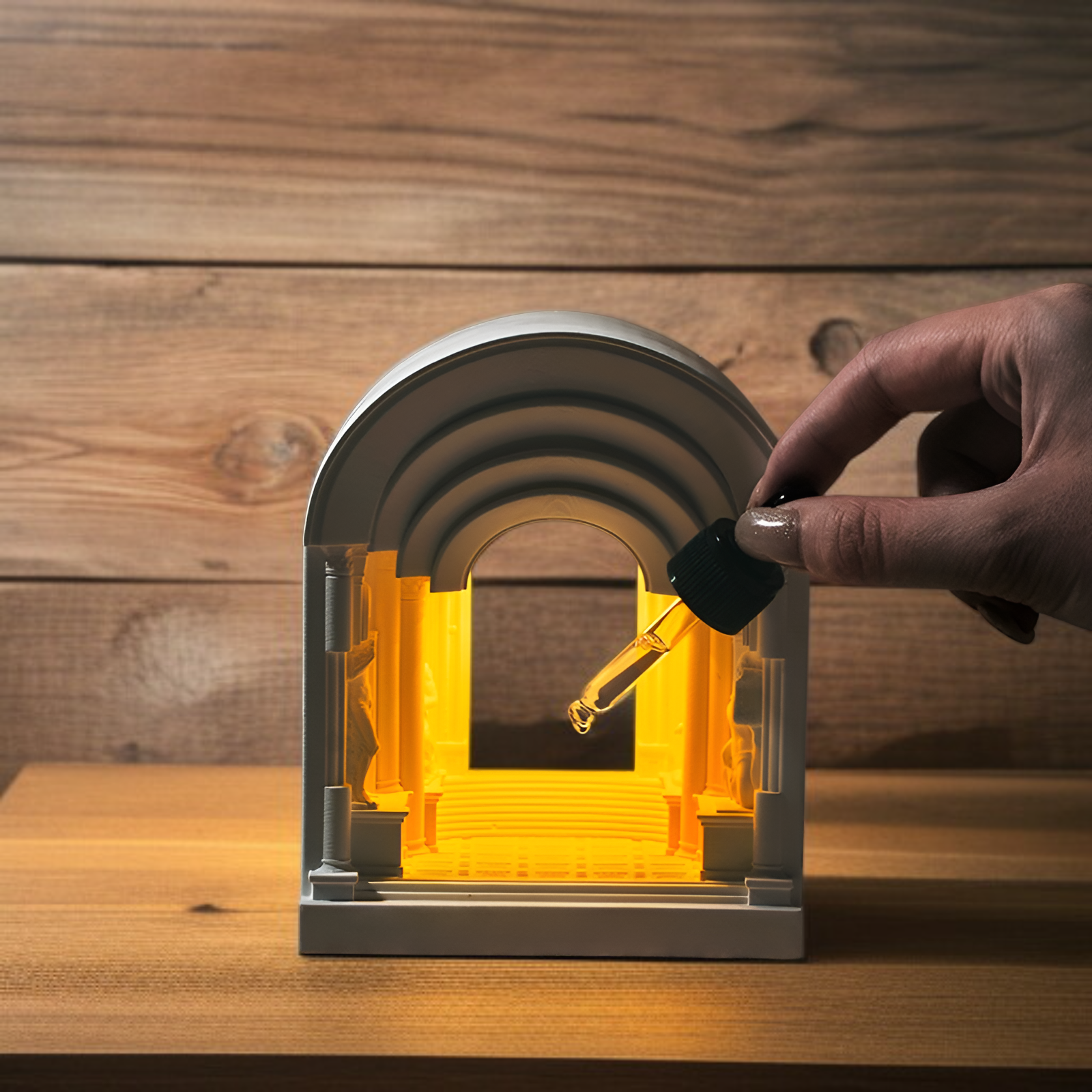 Retro aromás éjszakai lámpa