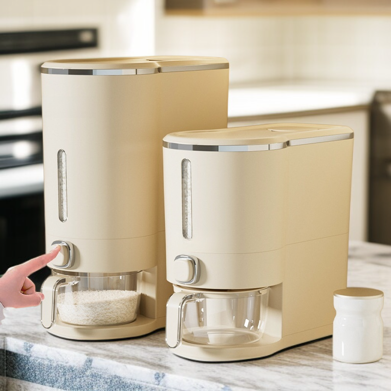 다용도 쌀통, 쌀과 곡물을 깔끔하게 정리