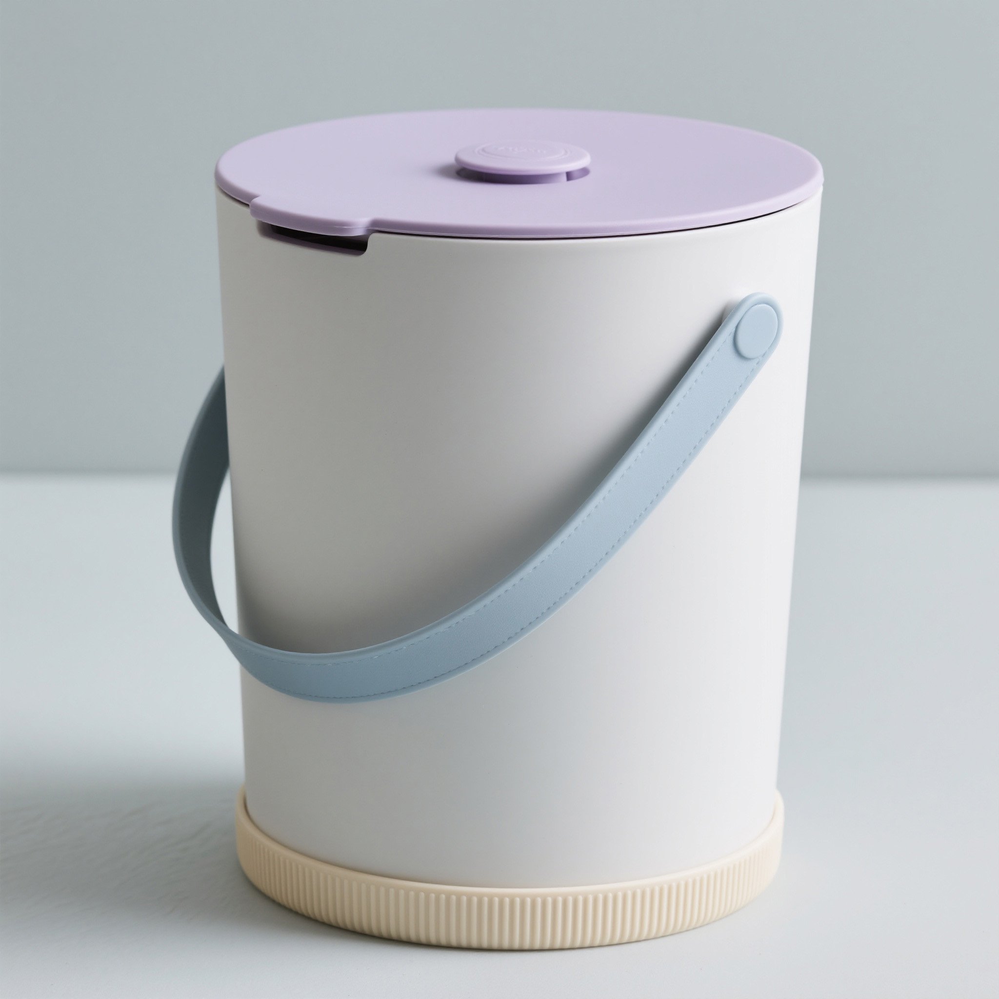 ชุดถังขยะพลาสติกแบบมินิมอล 2 ใบ