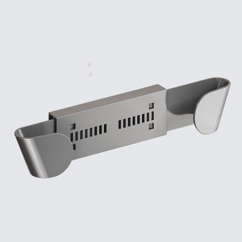 뚫지 않고 사용할 수 있는 조절 가능한 신축성 냄비뚜껑 거치대