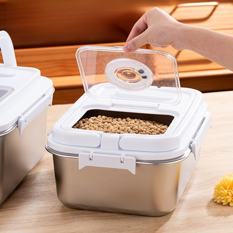 家庭用ポータブル防湿米びつ