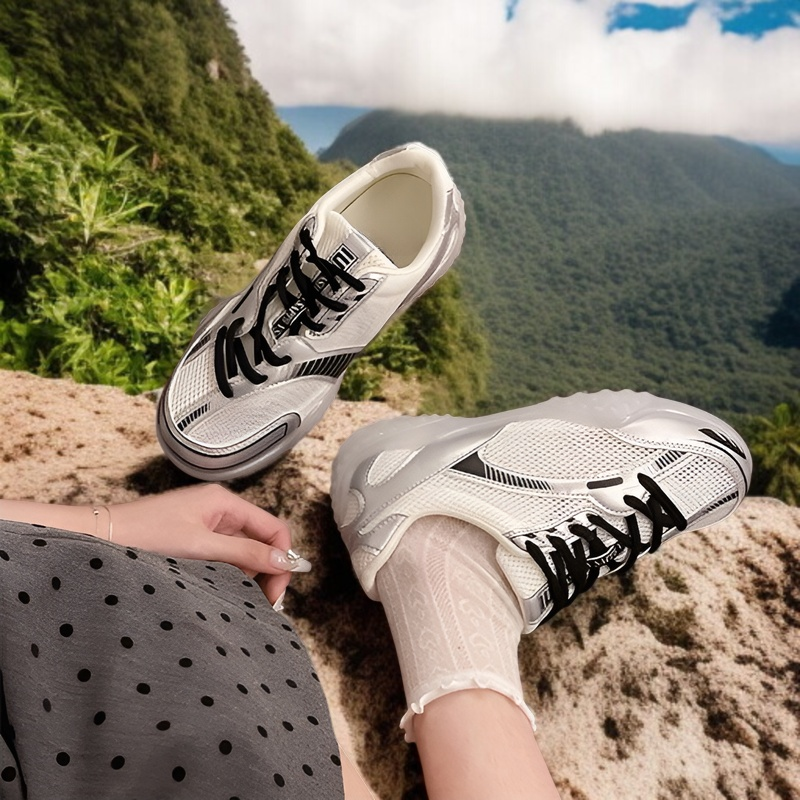 夏用メッシュ通気性デクスターシューズレディース新作薄型多用途スポーツシューズ軽量ソフトソールスポーツカジュアルシューズ