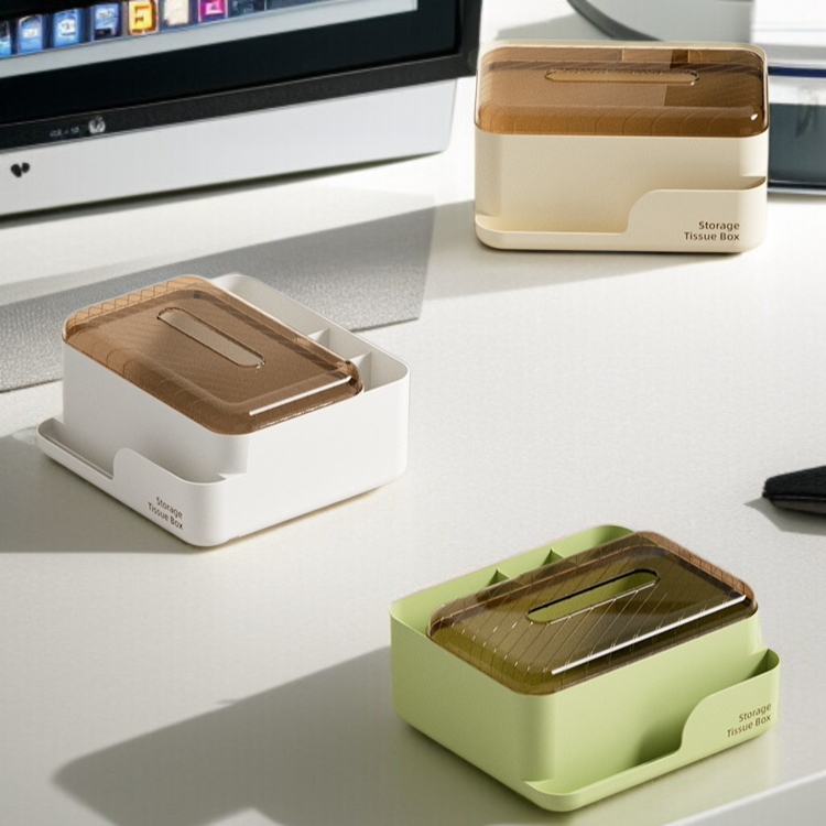 거실 티테이블 다용도 수납함 가벼운 럭셔리 책상 티슈케이스 필통 수납함 거실 책상 수납함