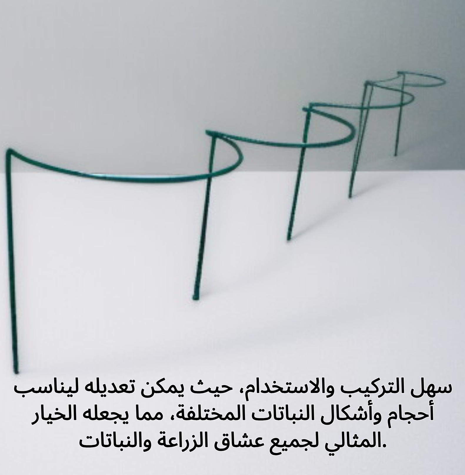 حامل نبات حلقي داعم لتثبيت النباتات المنزلية