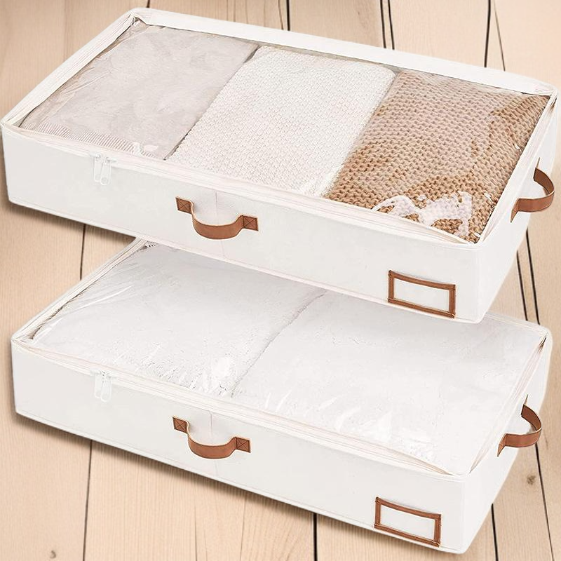 キルト加工で耐久性のある収納バッグ