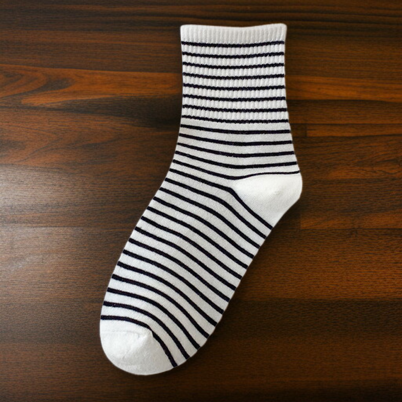 Lange Baumwollstrümpfe für Damen