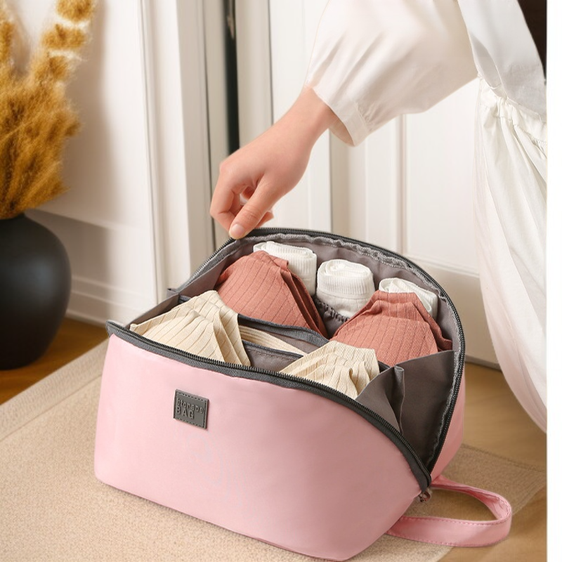 出張用収納バッグ 多機能大容量収納バッグ ランジェリー ブラジャー 収納バッグ オーガナイザーバッグ 旅行用収納用品