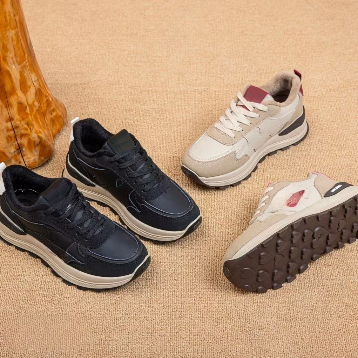 防滑耐磨德訓鞋鞋底特寫