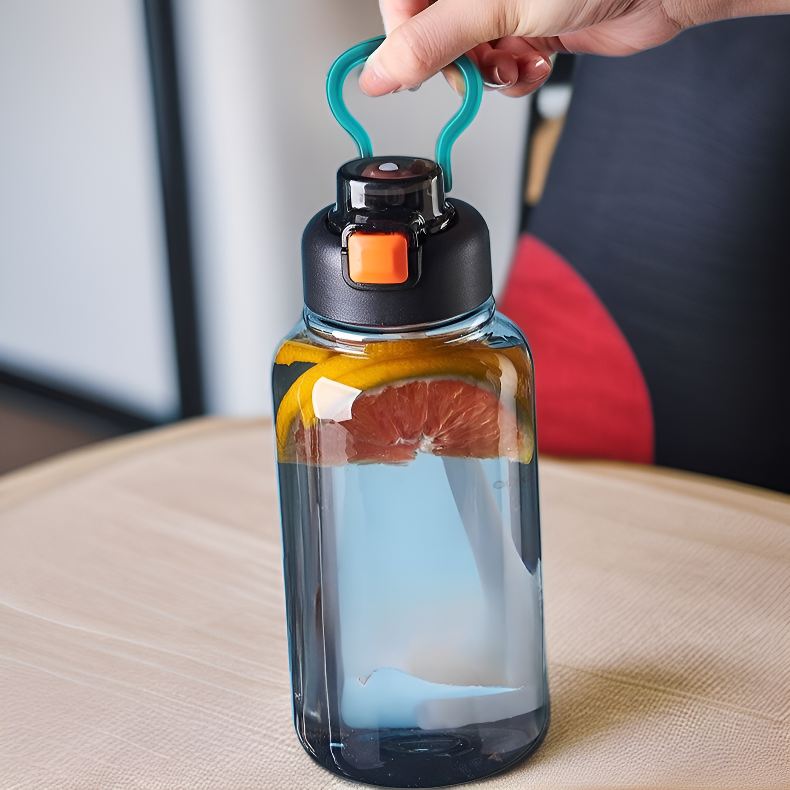 Unisex High Temperature Resistant Plastic Sports Water Cup