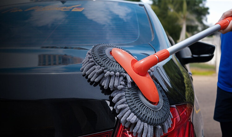 손잡이 길이 조절 가능한 세차 브러쉬 세트