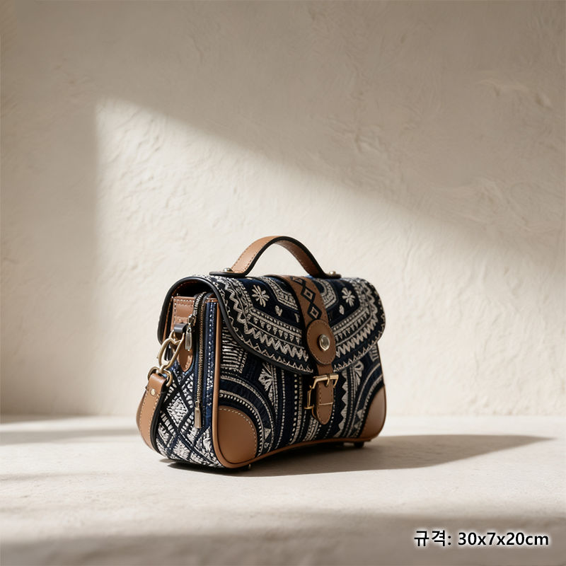 넉넉한 수납공간의 숄더백 내부