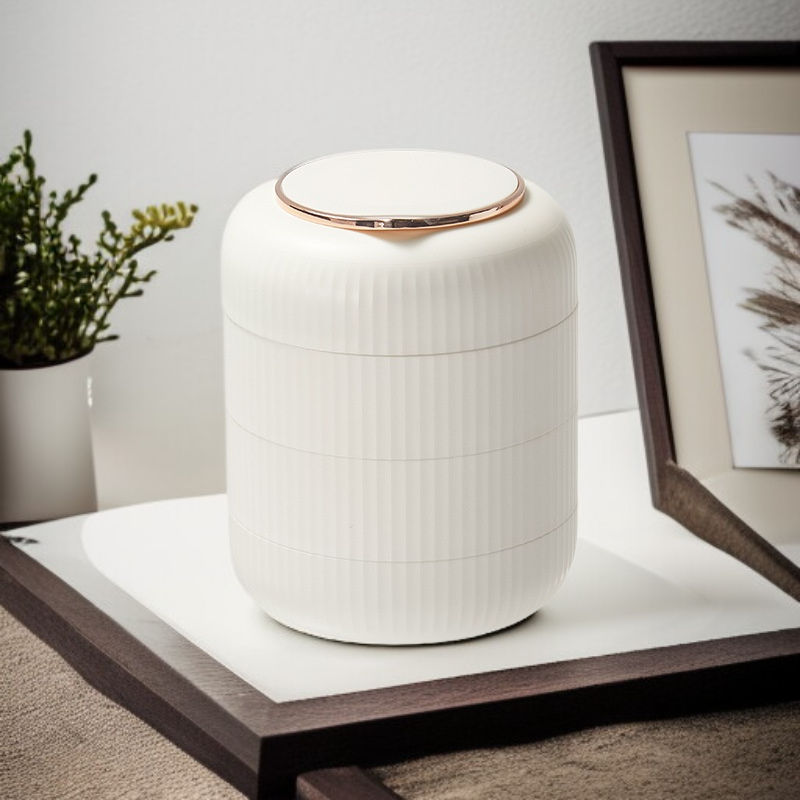 다기능 주얼리 박스 귀걸이, 목걸이, 팔찌, 반지 분류 수납