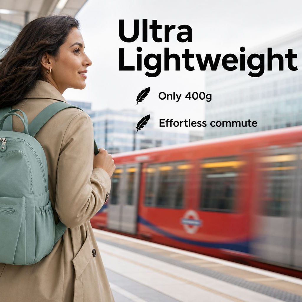 New Nylon Women's Large Capacity Fashion Travel Backpack