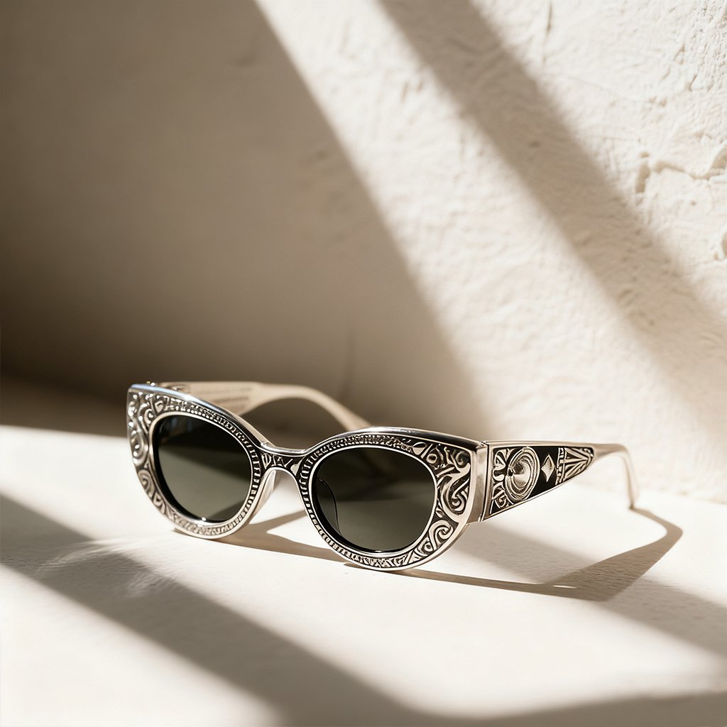 레트로 스타일 안경