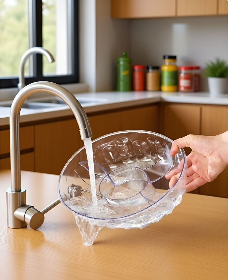 Recipiente de plástico para organizar especias