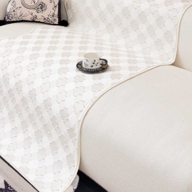 소파 쿠션 미끄럼 방지 이형 시니어 크림 화이트 쿠션 직선 소파 커버 이형 소파 쿠션