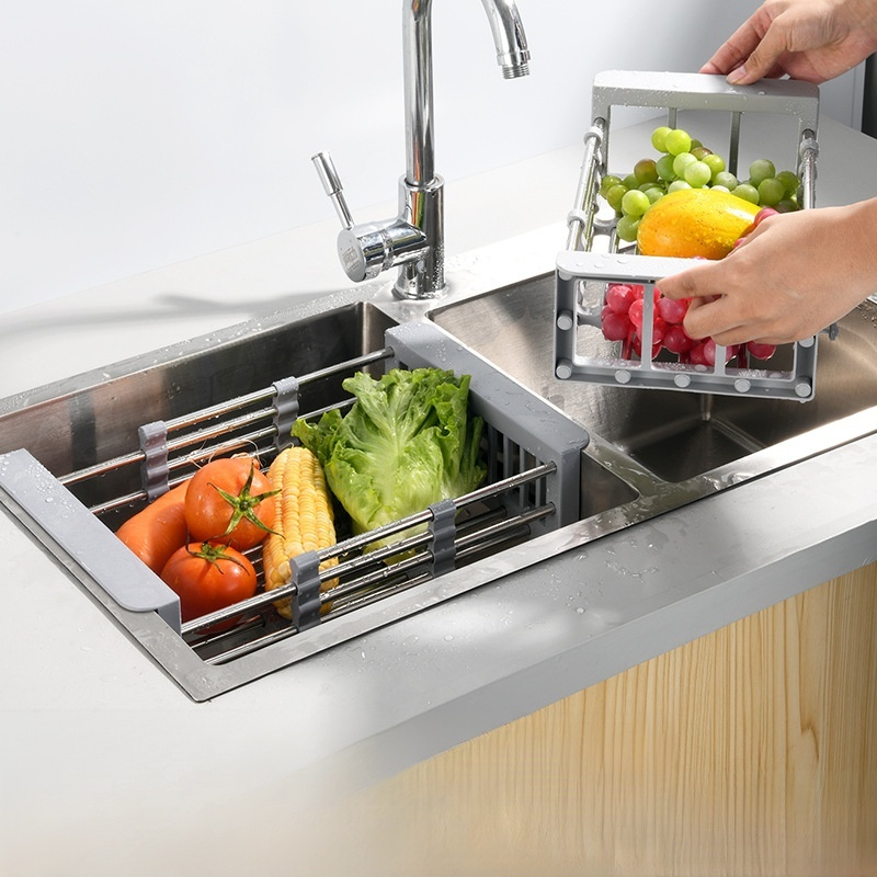 Adjustable Kitchen Sink Drain Basket