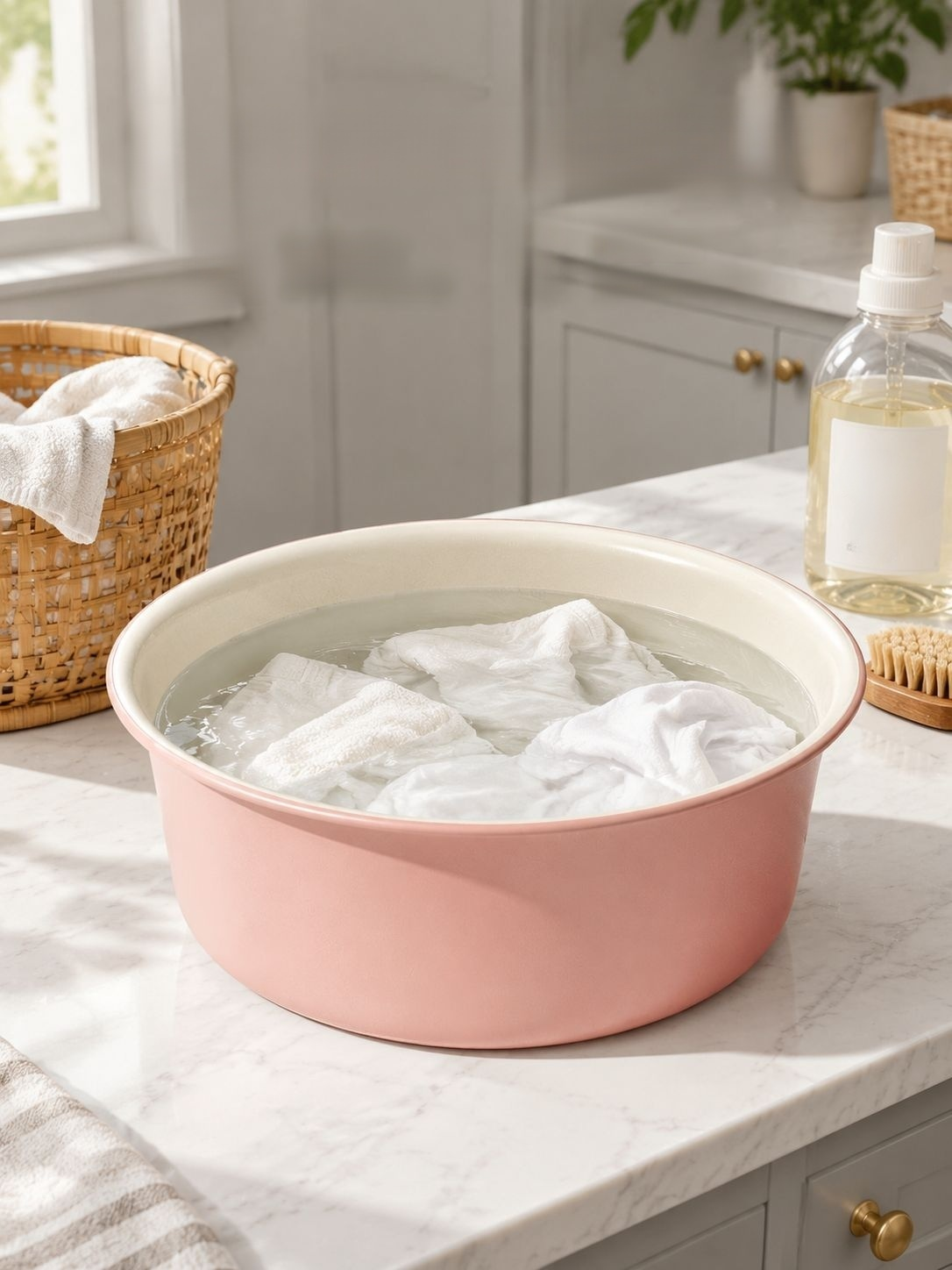 Durable and lightweight plastic wash basin perfect for daily needs