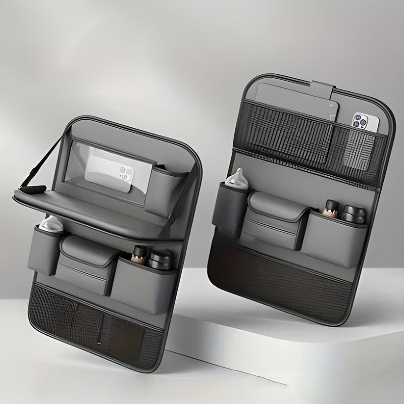 Caja de almacenamiento de automóviles de cuero impermeable