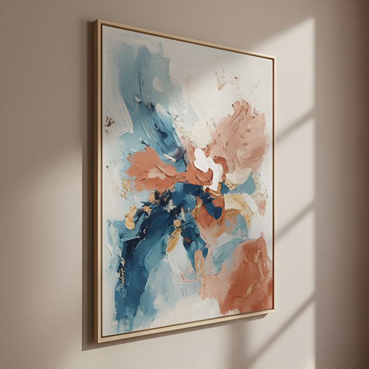 ภาพศิลปะติดผนังห้องนั่งเล่น