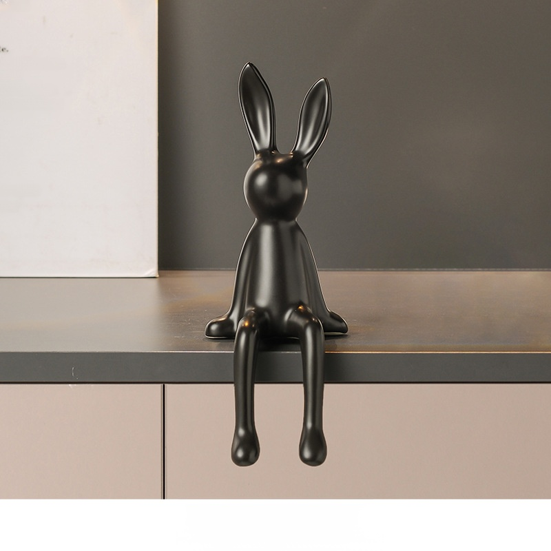 귀여운 토끼 세라믹 공예품