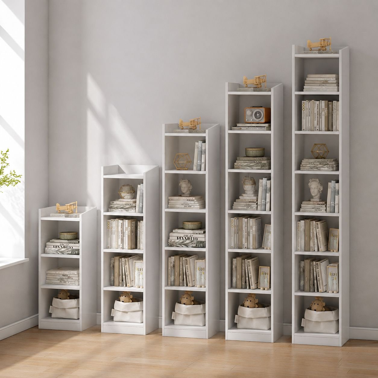 Stylish white corner cabinet for home decor
