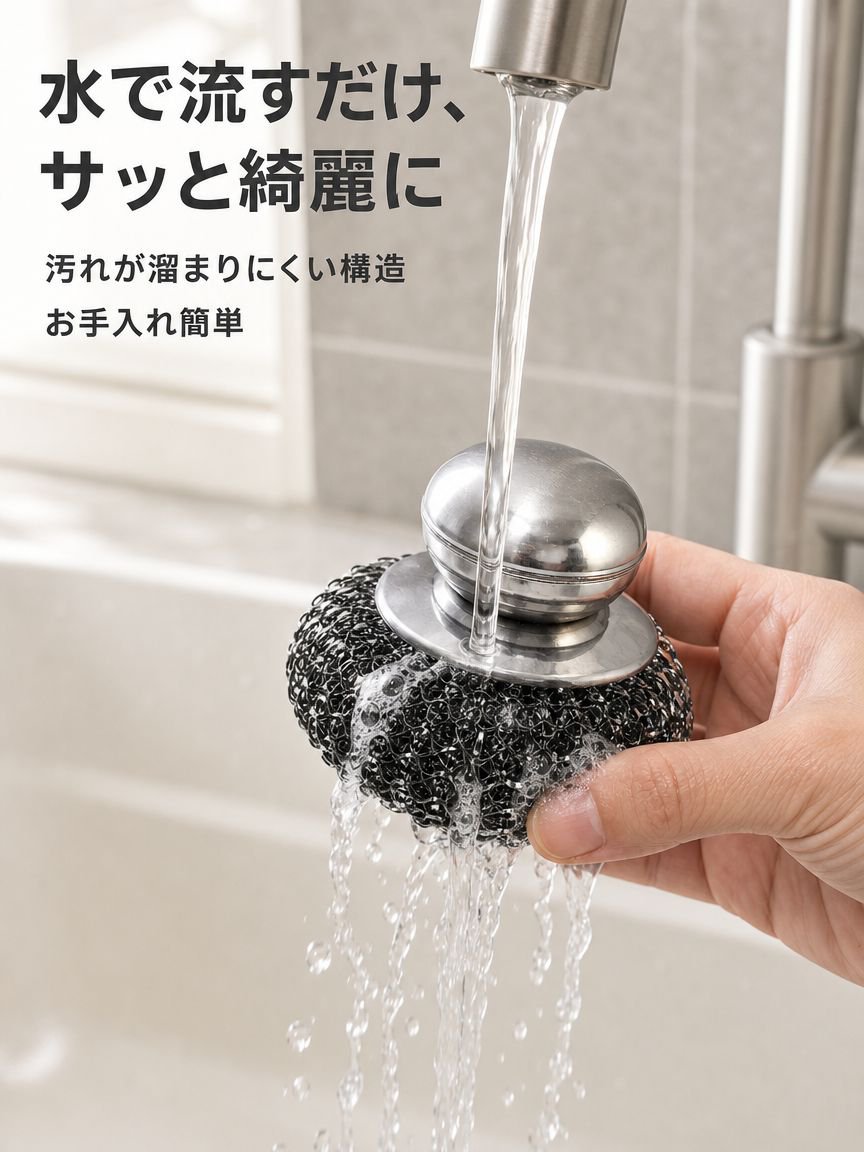 DIY作業で活躍するステンレスブラシ