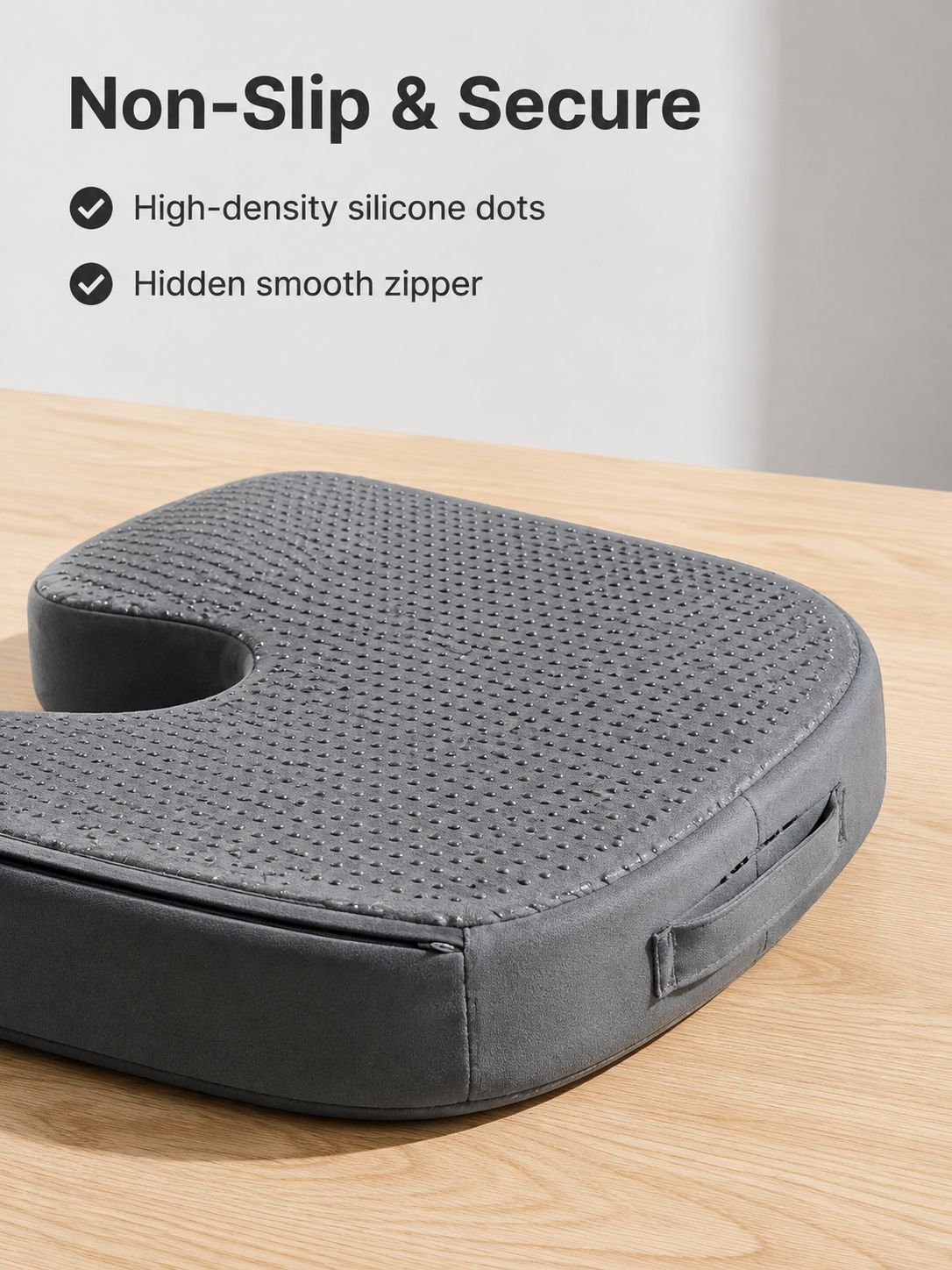 Tailbone decompression cushion